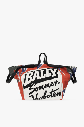 Bally Raulph Leather Bow Mini Make Up Bag