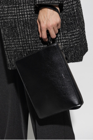 Leather handbag od Bally