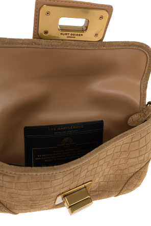 Kurt Geiger Suede shoulder bag ‘Marylebone’