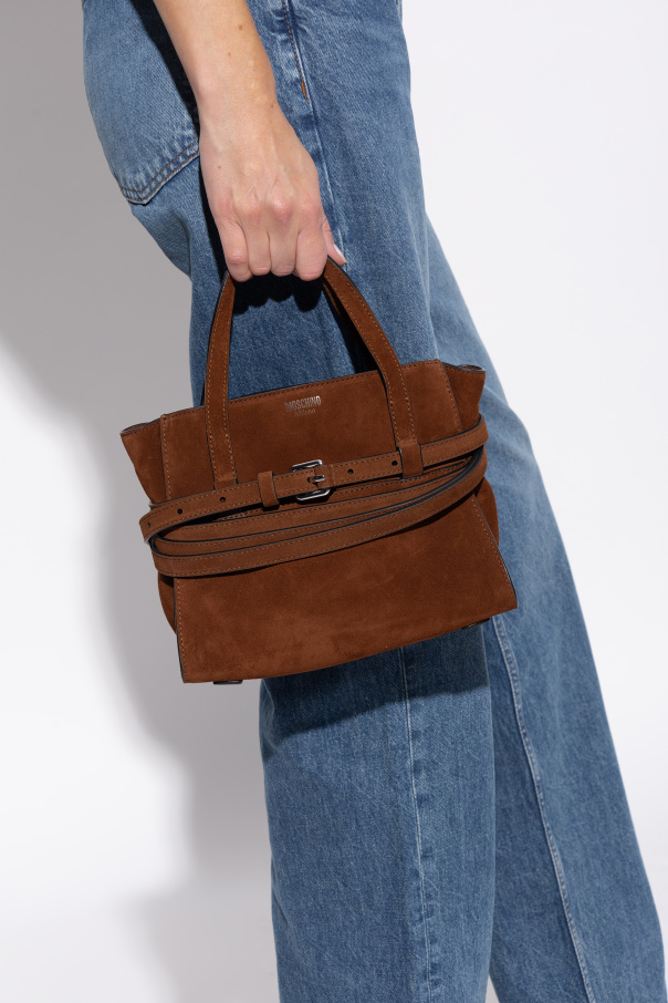 Moschino Suede handbag