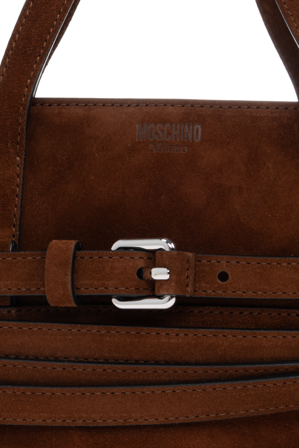 Moschino Suede handbag