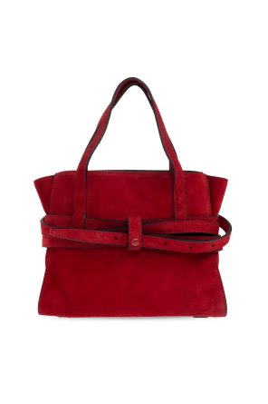 Moschino Wildleder-Handtasche