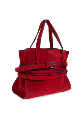 Moschino Wildleder-Handtasche