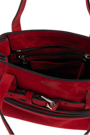 Moschino Wildleder-Handtasche