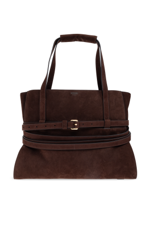 Shopper-tasche aus wildleder od Moschino