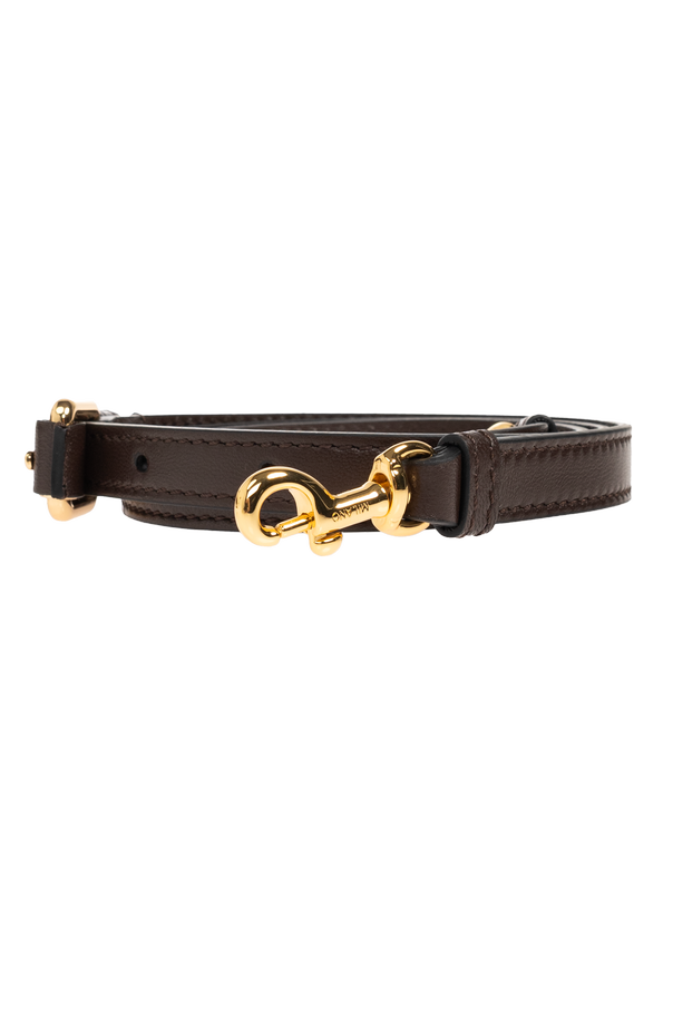 Moschino Mala de couro "Tie Me"