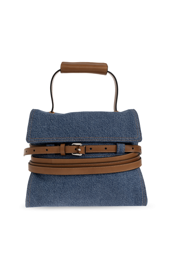 'Tie Me' denim bag od Moschino