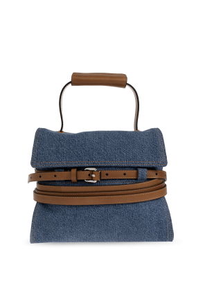 'Tie Me' denim bag