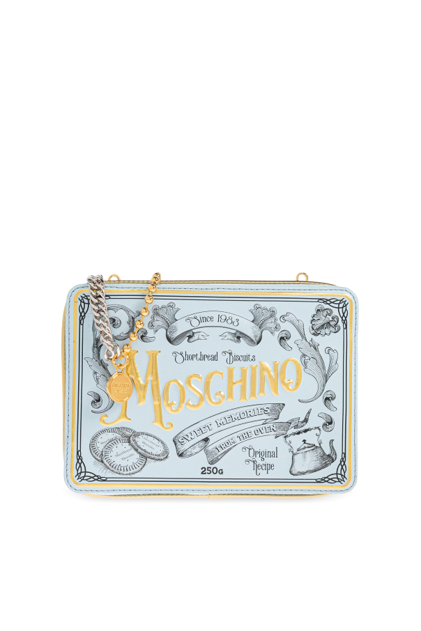 Handbag with logo od Moschino