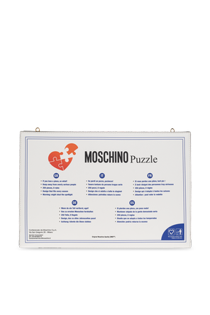 Moschino Poșetă din piele „Puzzle Box”