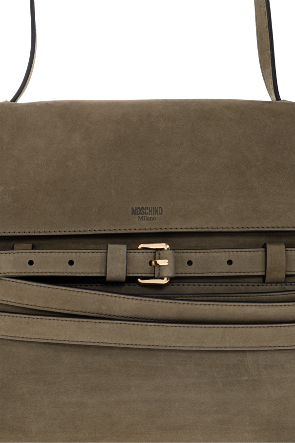 Moschino Suede shopper bag