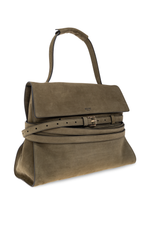 Moschino Suede shopper bag