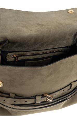 Moschino Suede shopper bag