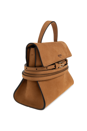 Moschino Suede bag `Tie Me`