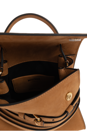 Moschino Suede bag `Tie Me`
