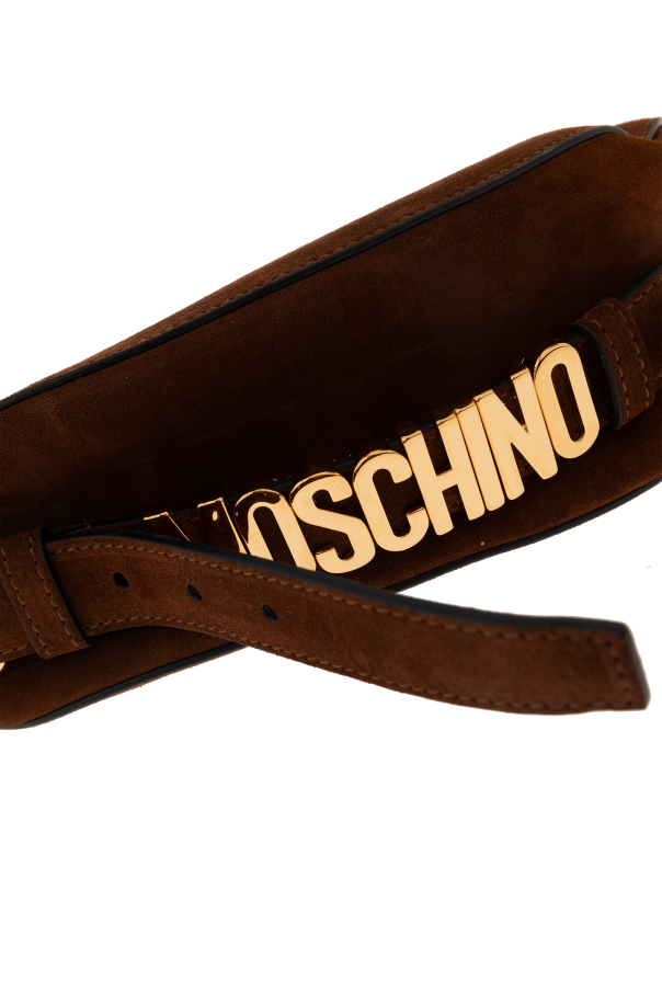 Moschino Suede handbag