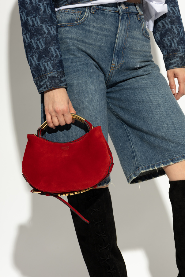 Moschino Suede handbag