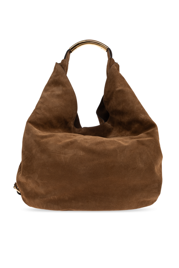 Suede shopper bag od Moschino