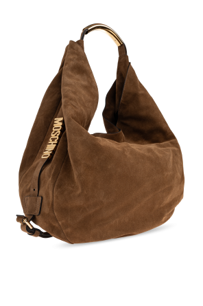 Moschino Suede shopper bag