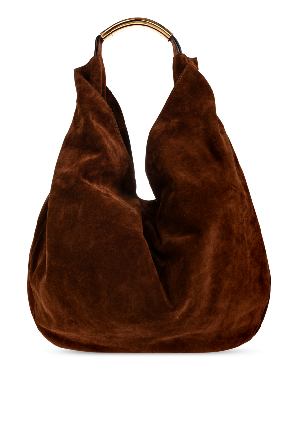Suede bag `Handle Me` od Moschino