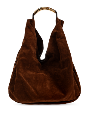 Moschino Suede bag `Handle Me`