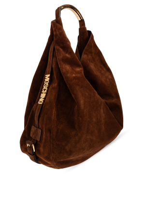 Moschino Suede bag `Handle Me`