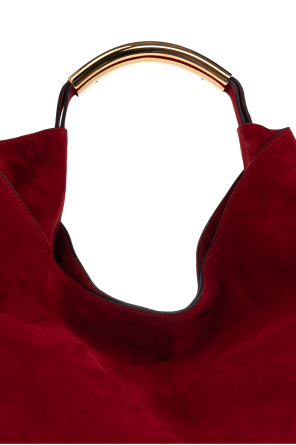 Moschino Wildleder-Handtasche