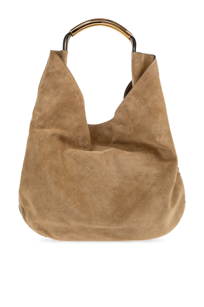 Moschino Suede bag `Handle Me`