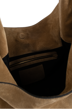 Moschino Suede bag `Handle Me`