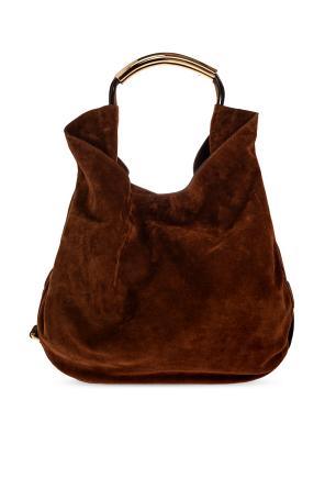 Suede bag `Handle Me`