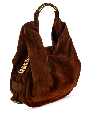 Moschino Suede bag `Handle Me`
