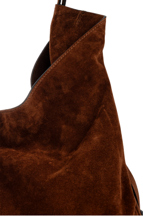 Moschino Suede bag `Handle Me`