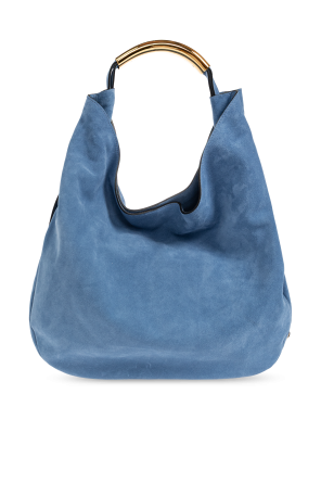 Moschino Suede bag `Handle Me`