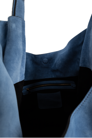 Moschino Suede bag `Handle Me`