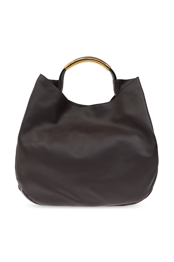 Moschino Leather shopper bag