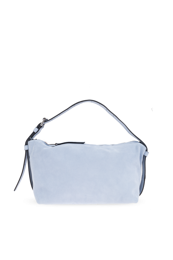 Suede shoulder bag od Moschino