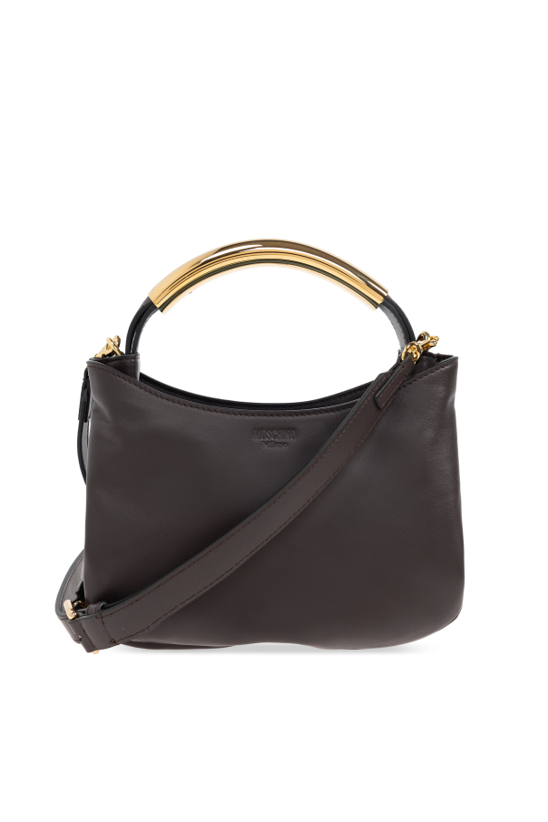 Leather handbag od Moschino