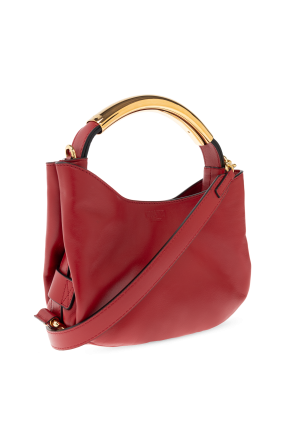 Moschino Bolso de mano de cuero