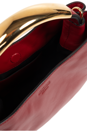 Moschino Bolso de mano de cuero