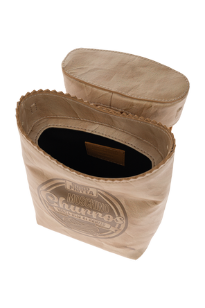 Moschino Churros motif clutch bag