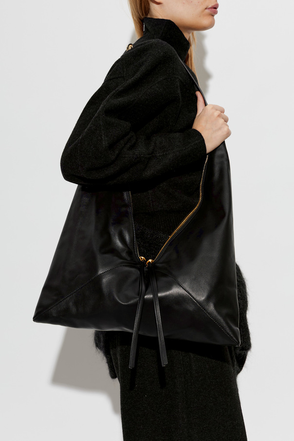 Moschino Lederschultertasche