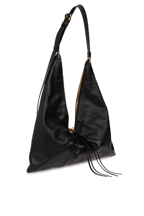 Moschino Lederschultertasche