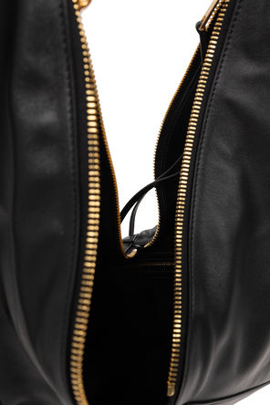 Moschino Lederschultertasche