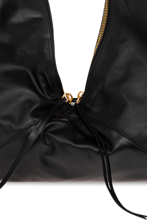 Moschino Lederschultertasche