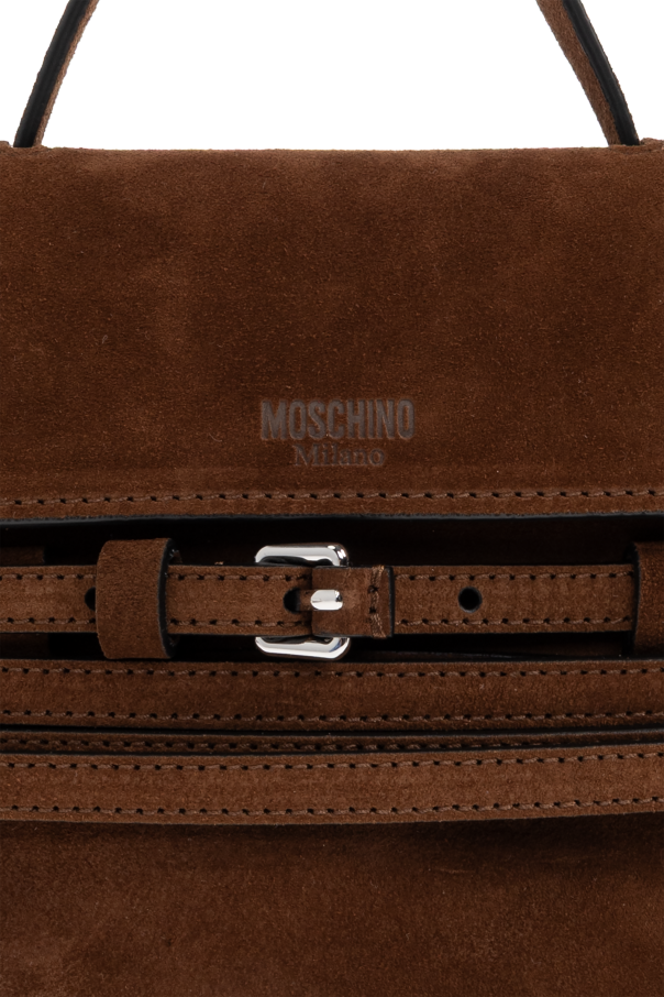 Moschino Wildleder-Handtasche