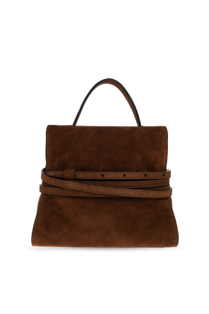 Moschino Wildleder-Handtasche