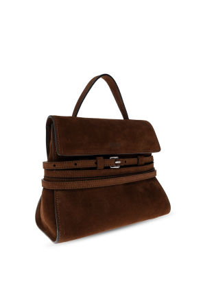 Moschino Wildleder-Handtasche