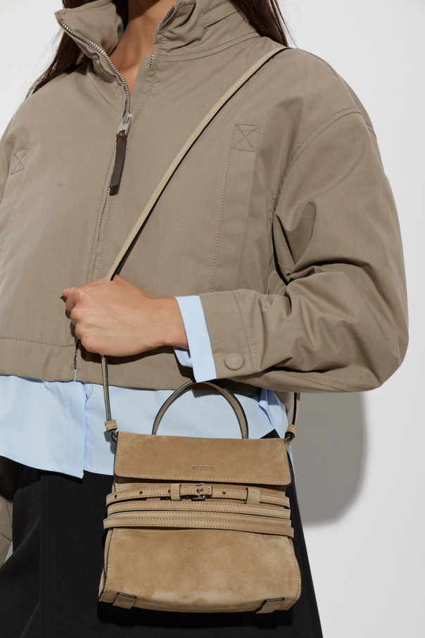 Moschino Suede bag `Tie Me`