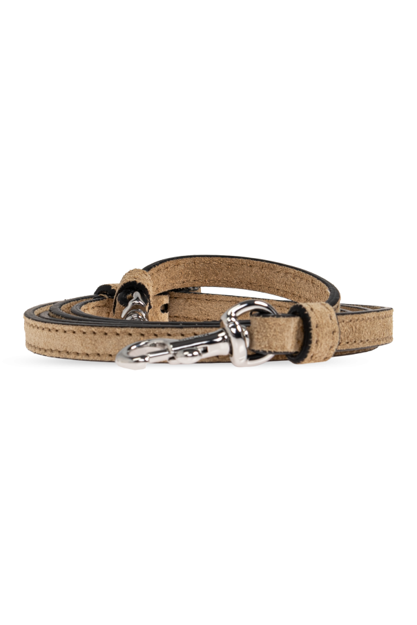 Moschino Suede bag `Tie Me`