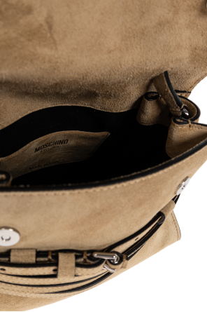 Moschino Suede bag `Tie Me`